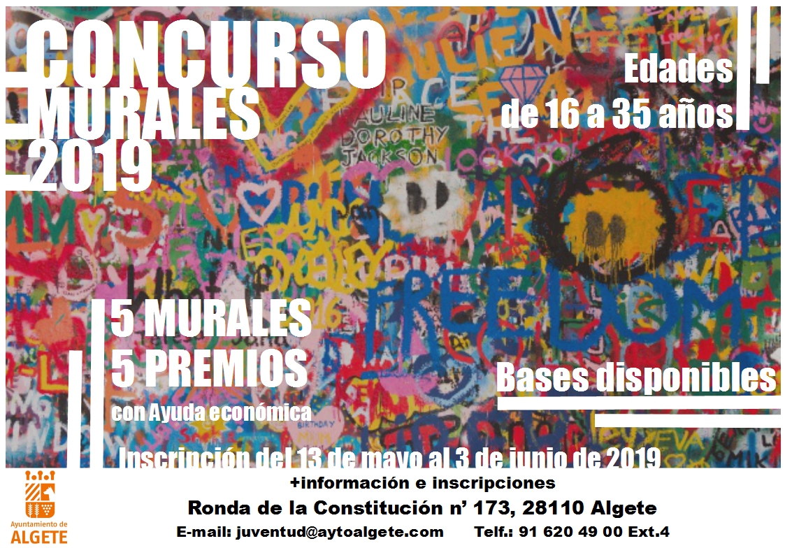 Cartel Concurso Murales 2019