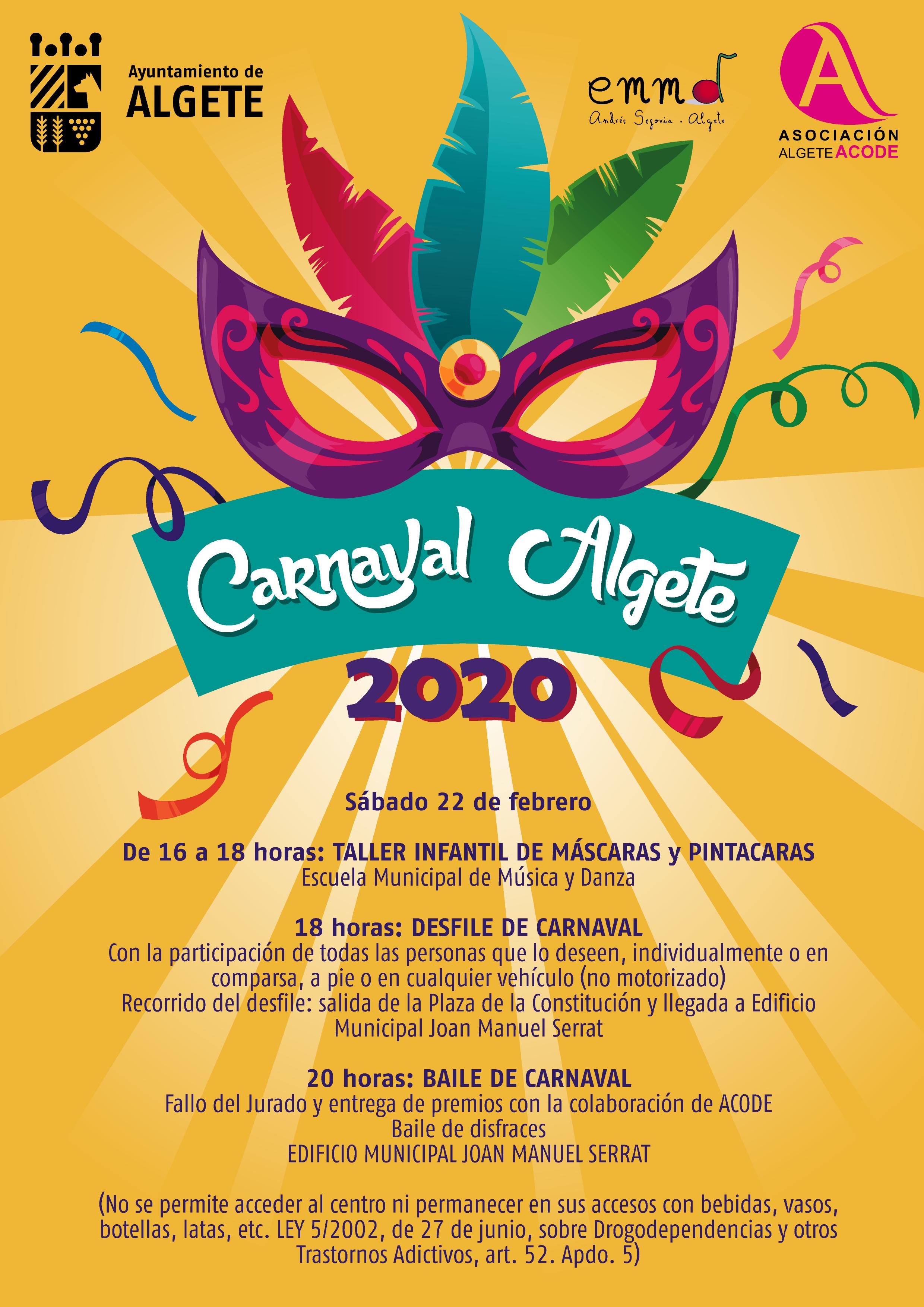 carnaval algete 2020