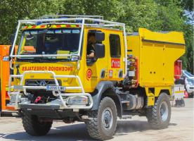 Algete refuerza su seguridad frente a incendios forestales con la llegada de un retén de Bomberos de la Comunidad de Madrid