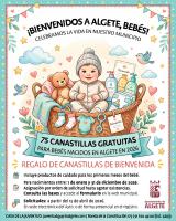 ¡BIENVENIDOS A ALGETE, BEBÉS!                                                                                            PRESENTACION DE SOLICITUDES A PARTIR DEL DÍA 27 DE ABRIL