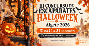 III Concurso de escaparates Halloween Algete 2026
